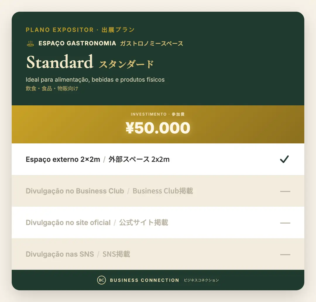 Standard <b><br>¥50.000</b><br>